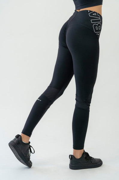 CHILY FIT NEBBIA Fitness Leggings High Waist Performance - Black