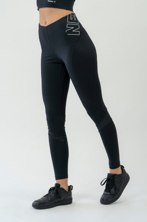 Nebbia Fit Activewear High Waist Leggings - Black - Urban Gym Wear