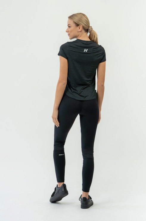 Nebbia Fit Activewear High Waist Leggings - Black - Urban Gym Wear
