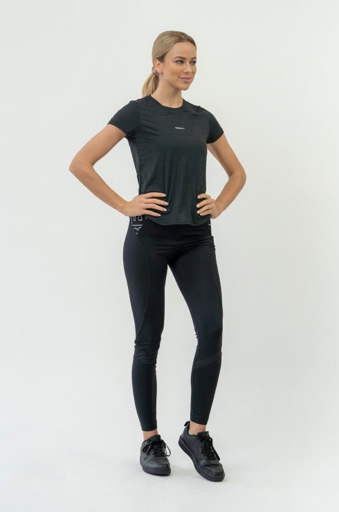 Nebbia Fit Activewear High Waist Leggings - Black - Urban Gym Wear