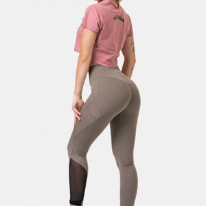 Nebbia Fit & Smart High Waist Leggings - Mocha – Urban Gym Wear
