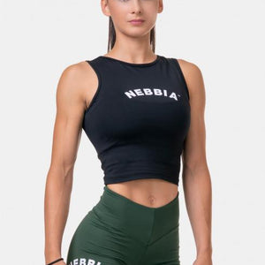 Nebbia Fit & Sporty Tank Top - Black - Urban Gym Wear