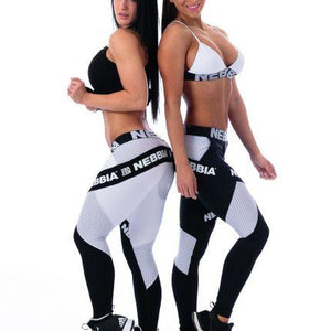 Nebbia Fitness Tights Combi 214 - Black - Urban Gym Wear
