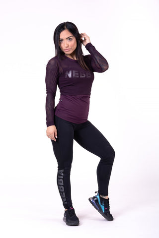 Nebbia Flash-Mesh Leggings 663 - Black - Urban Gym Wear