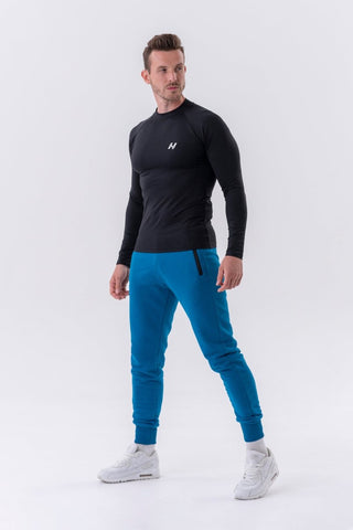 Nebbia Functional T-Shirt with Long Sleeves Active 328 - Black - Urban Gym Wear
