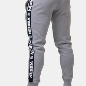 Nebbia Golden Era Sweatpants 196 - Light Grey - Urban Gym Wear