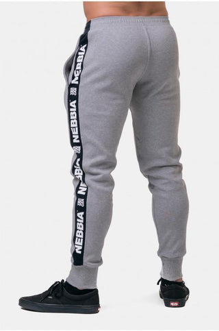 Nebbia Golden Era Sweatpants 196 - Light Grey - Urban Gym Wear