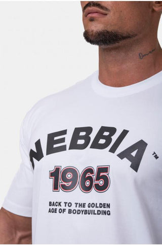 Nebbia Golden Era T-Shirt 192 - White - Urban Gym Wear