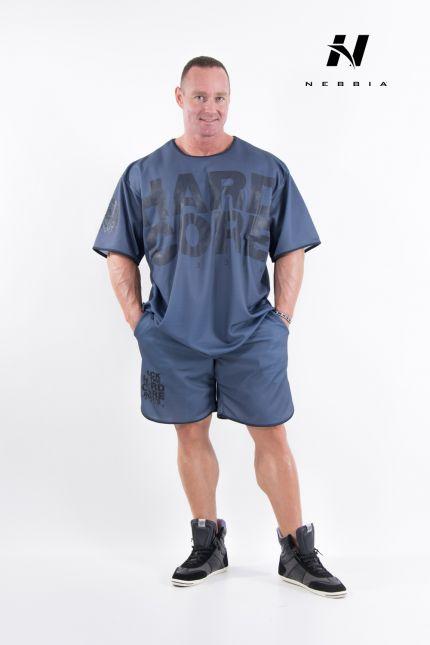 Nebbia HardCore Fitness Shorts 302 - Grey - Urban Gym Wear