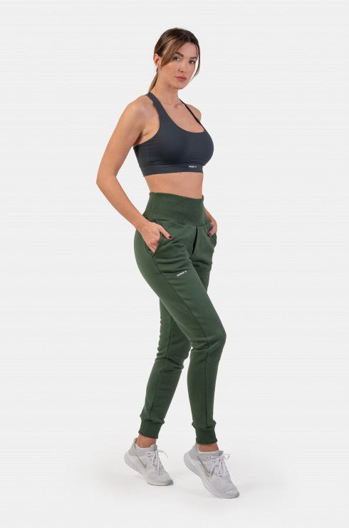 Nebbia High Waist Loose Fit Sweatpants Feeling Good 409 Dark