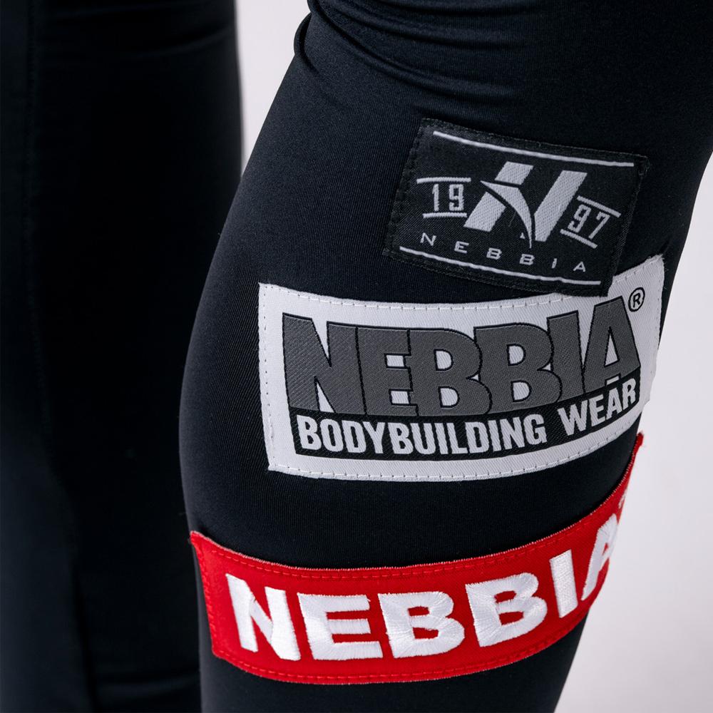 Women's High Waist Labels Leggings - NEBBIA