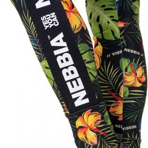 Nebbia High-Waist Performance Leggings 567 - Jungle Green - Urban Gym Wear