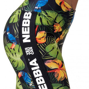 Nebbia High-Waist Performance Leggings 567 - Jungle Green - Urban Gym Wear