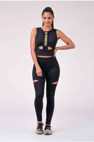 Nebbia Honey Bunny Leggings 820 - Black - Urban Gym Wear