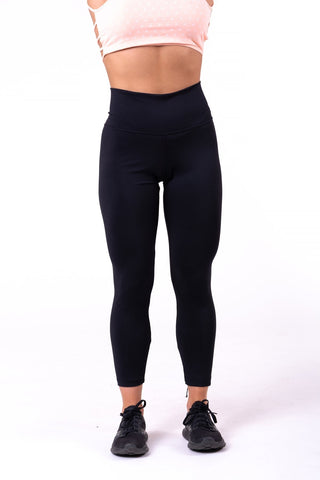 Nebbia Lace-Up 7-8 Leggings 661 - Black - Urban Gym Wear