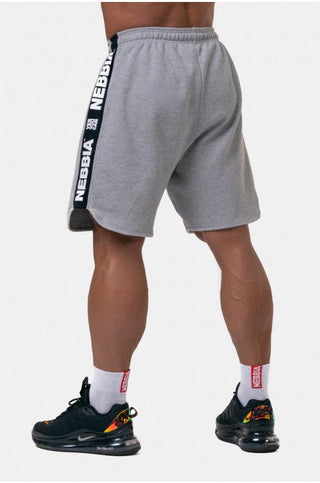 Nebbia Legend-approved Shorts 195 - Light Grey - Urban Gym Wear
