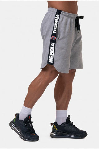 Nebbia Legend-approved Shorts 195 - Light Grey - Urban Gym Wear