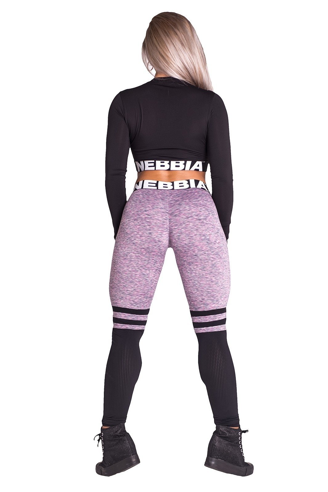 Nebbia Leggings Over The Knee 286 Lila Urban Gym Wear