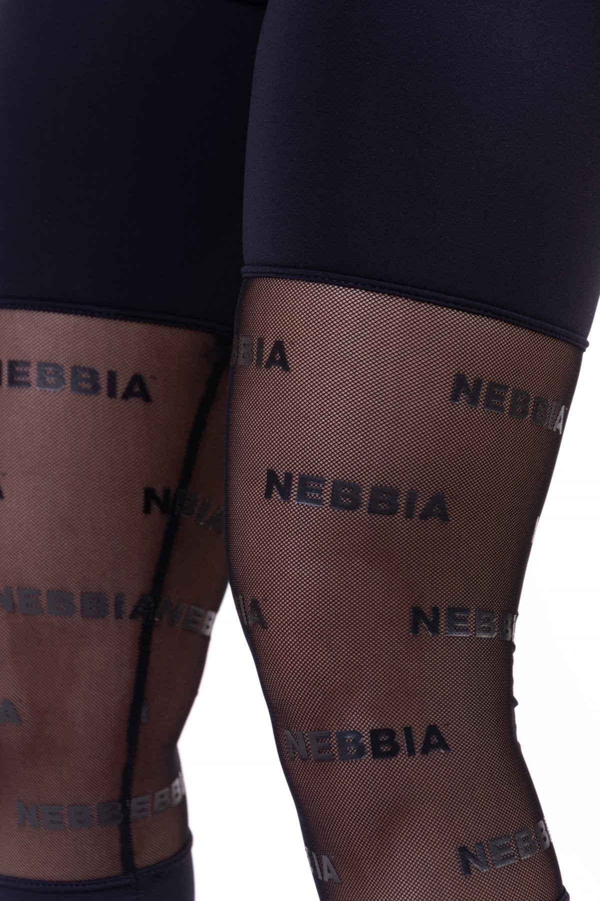 Nebbia Mesh It Up! Leggings 666 - Black - Urban Gym Wear