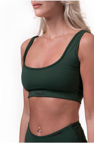 Nebbia Miami Sporty Bikini Bralette 554 - Dark Green - Urban Gym Wear