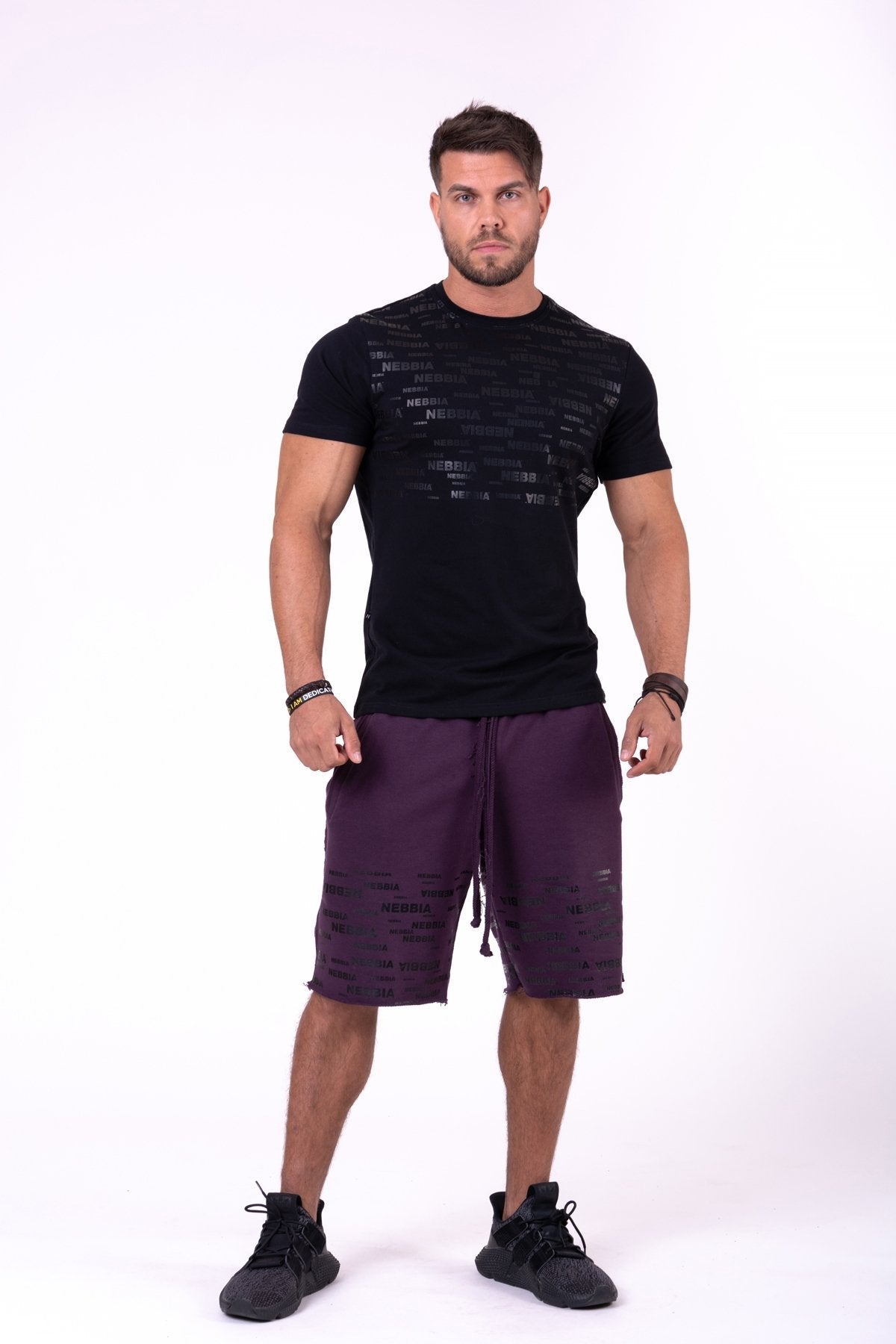 Nebbia More Than Basic! T-Shirt 145 - Black - Urban Gym Wear