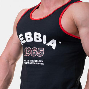 Nebbia Old School Muscle Tank Top 193 - Black - Urban Gym Wear