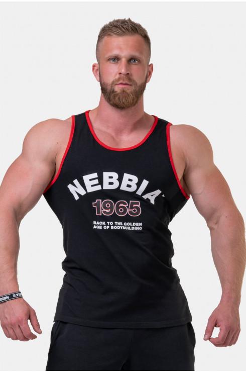 Nebbia Old School Muscle Tank Top 193 - Black - Urban Gym Wear