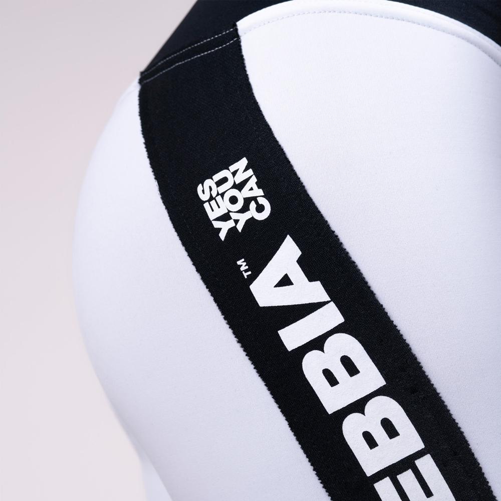 Nebbia Power Your Hero Iconic Leggings 531 - White - Urban Gym Wear