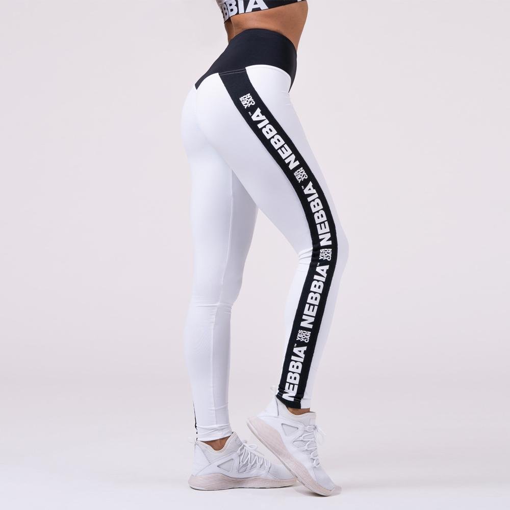 Nebbia Power Your Hero Iconic Leggings 531 - White - Urban Gym Wear