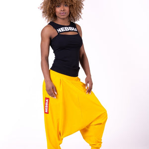Nebbia Red Label Aladdins Pants 668 - Yellow - Urban Gym Wear