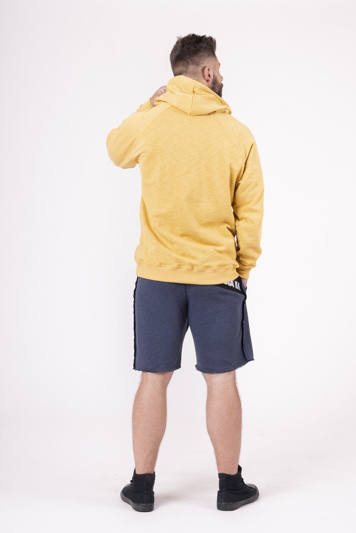 Nebbia Red Label Hoodie 149 - Mustard – Urban Gym Wear