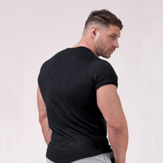 Nebbia Red Label Muscle Back T-shirt 172 - Black - Urban Gym Wear