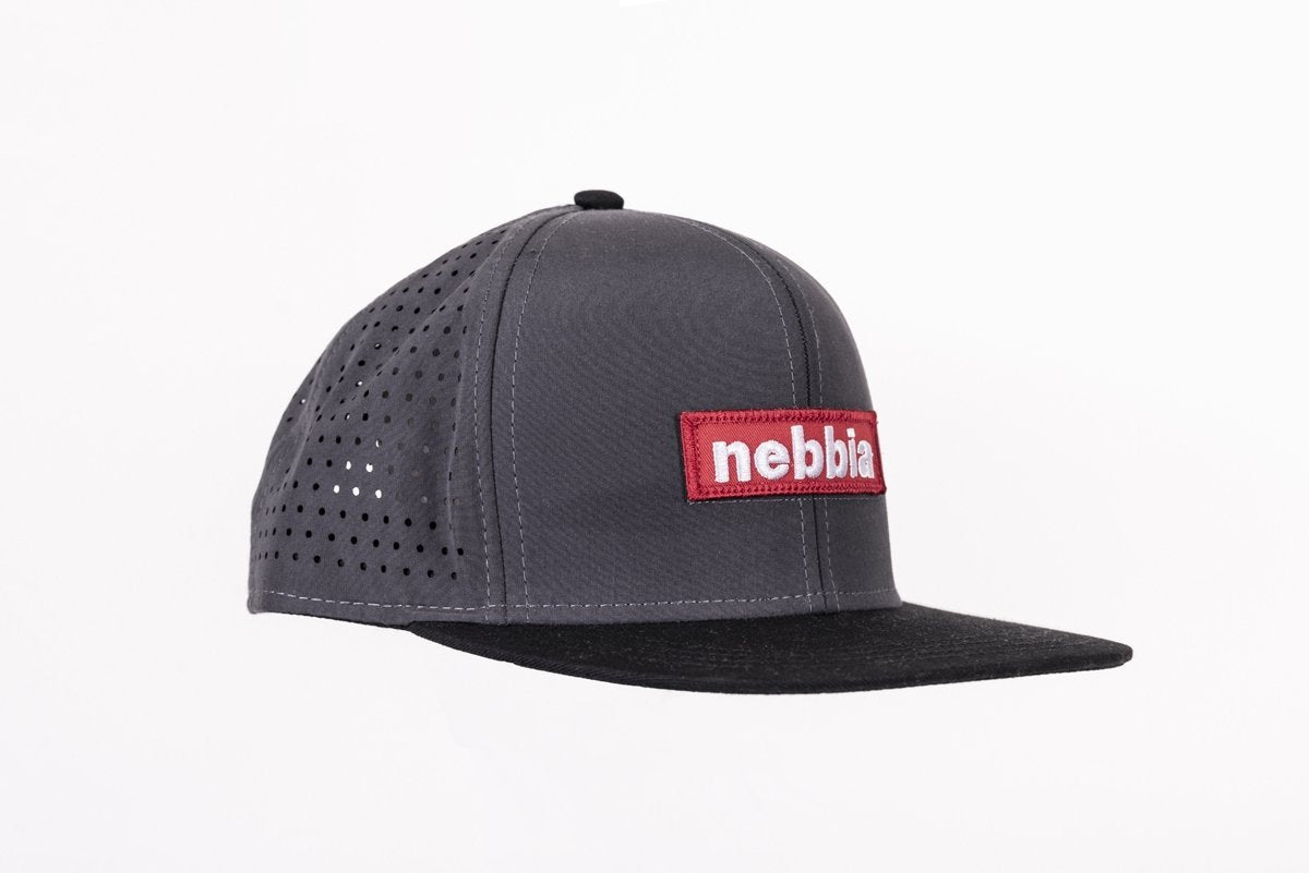 Nebbia Red Label Nebbia Cap Snap Back - Grey - Urban Gym Wear