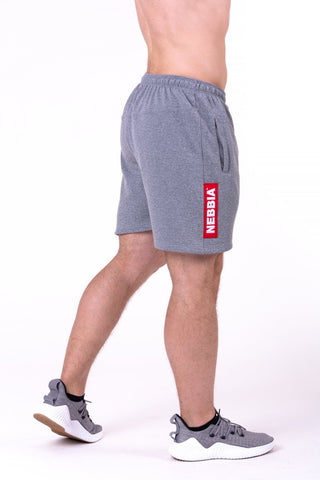 Nebbia Red Label Shorts 152 - Grey - Urban Gym Wear