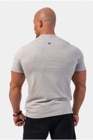 Nebbia Red N T-Shirt 292 - Light Grey - Urban Gym Wear