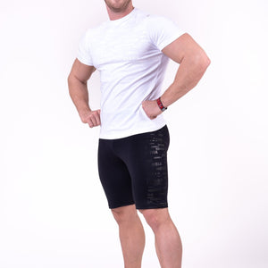 Nebbia Road Hero Biker Shorts 161 - Black - Urban Gym Wear