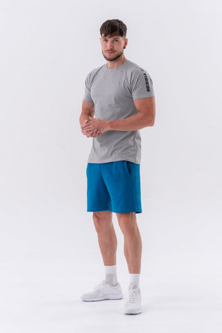 Nebbia Sporty Fit T-Shirt Essentials 326 - Light Grey - Urban Gym Wear