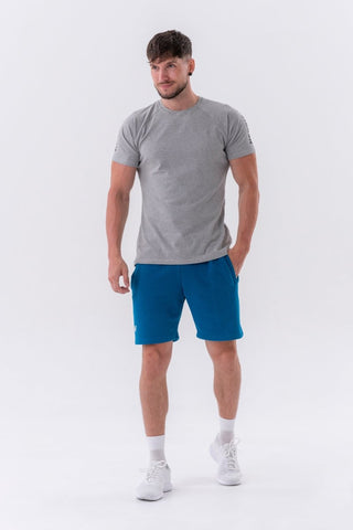 Nebbia Sporty Fit T-Shirt Essentials 326 - Light Grey - Urban Gym Wear