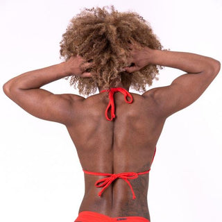 Nebbia Triangle Bikini Top 631 - Red - Urban Gym Wear