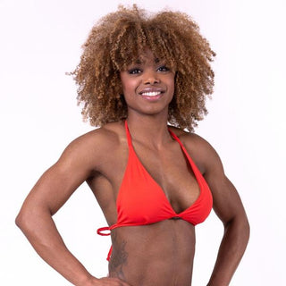 Nebbia Triangle Bikini Top 631 - Red - Urban Gym Wear