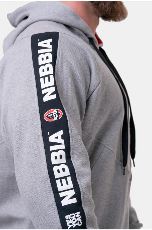 Nebbia Unlock The Champion Hoodie 194 - Light Grey - Urban Gym Wear