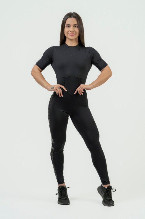 Nebbia Workout Jumpsuit Intense Focus - Black - Urban Gym Wear