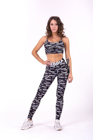 Nebbia x Seaqual Leggings 770 - Black - Urban Gym Wear