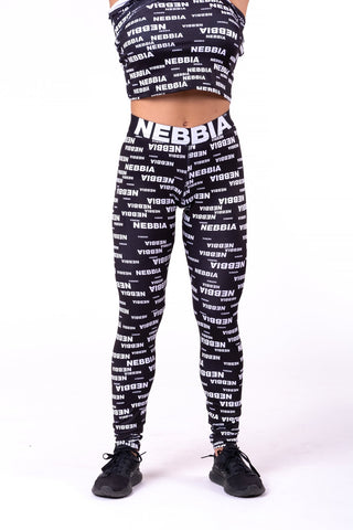 Nebbia x Seaqual Leggings 770 - Black - Urban Gym Wear