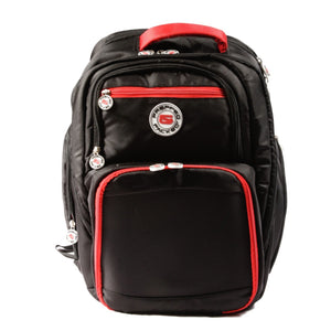 Prepped & Packed Zeus Meal Management Back Pack - Black-Red - Urban Gym Wear