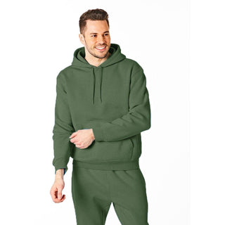 RIPT Essentials Men's Pullover Hoodie - Army Green - Urban Gym Wear