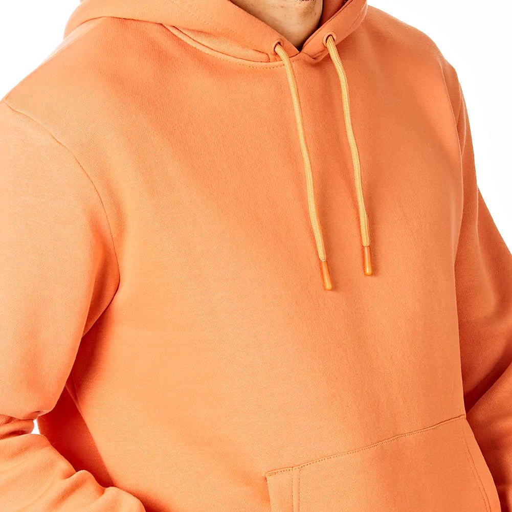 Plain orange hoodie shop