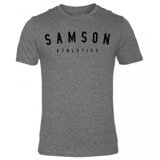 Samson Athletics Classic Signature Grey Triblend Tee - Urban Gym Wear