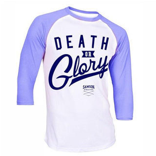Samson Athletics Death Or Glory Baseball T-Shirt - Urban Gym Wear