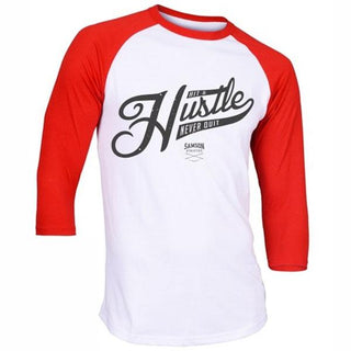 Samson Athletics Hustle Baseball T-Shirt - Urban Gym Wear